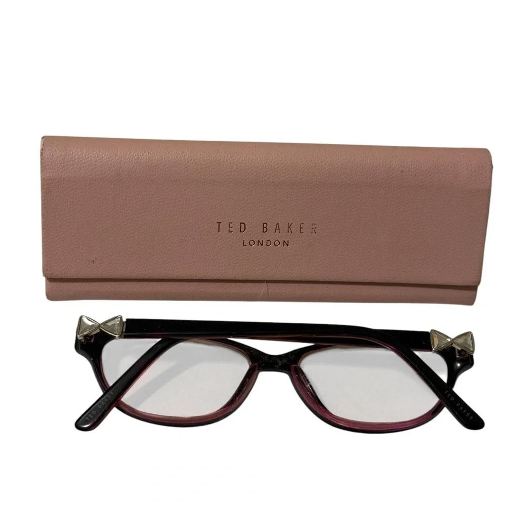 Ted Baker Black prescription Glasses with Case